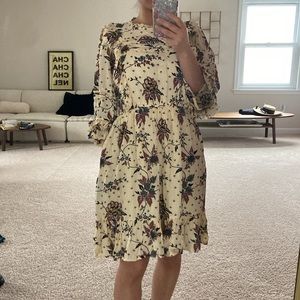 Scotch & Soda floral print dress. S